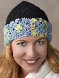 Knit and Crochet Nature Hat