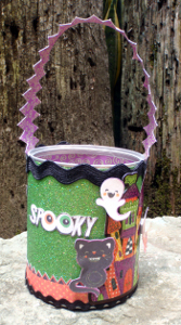 Spooky Halloween Candy Container