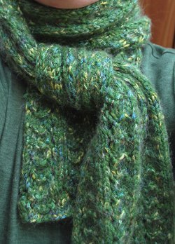 Peacock Scarf Pattern