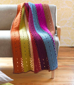 Brightly Colored Windchime Afghan Brightly Colored Windchime Afghan