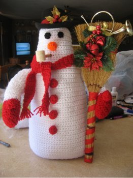 Cute Crochet Frosty