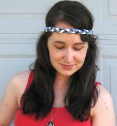 How To Make A Colorful Braided Headband