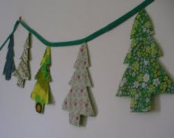 Christmas Tree Bunting