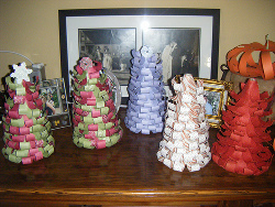 Curled Paper Christmas Tree
