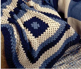 Crocheted Granny Lapghan Crocheted Granny Lapghan