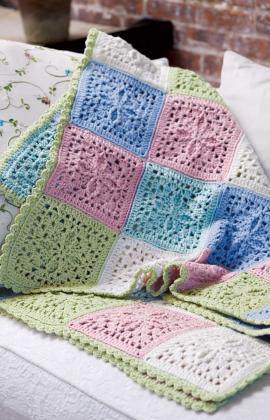 Crochet Refreshing Throw