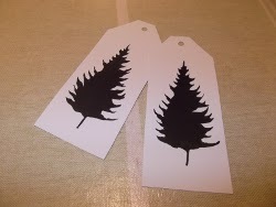 Tags From Recycled Cards