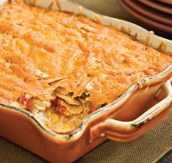 Homemade Green Chili Chicken Casserole