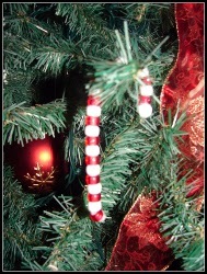 Beaded Candy Canes