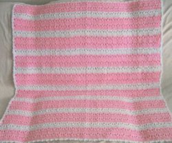 Double Crochet and V's Baby Afghan