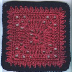 Variation of Julie's 8 Inch LadySquare