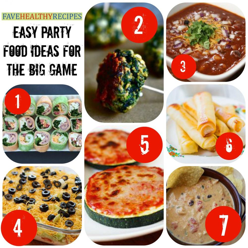 32 Easy Party Food Ideas For The Big Game Favehealthyrecipes Com
