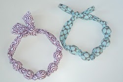 Fabric Necklace Tutorial