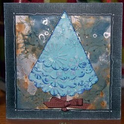 Nestability Christmas Tree Card