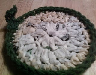 Plarn & Yarn Pot Scrubber Plarn & Yarn Pot Scrubber