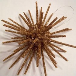 Glitter Starburst Ornament