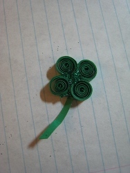 Quilled Paper Clover