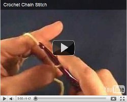 Crochet Chain Stitch Video