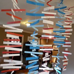 Colorful Paper Mobiles