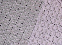 Beautiful Reversible Shell Baby Blanket Beautiful Reversible Shell Baby Blanket
