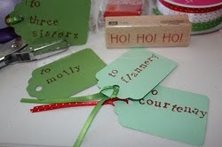 Holiday Gift Tag Tutorial Holiday Gift Tag Tutorial