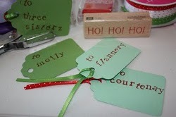 Holiday Gift Tag Tutorial