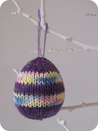 Knitted Easter Egg Tutorial