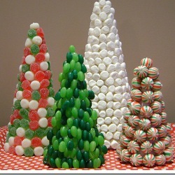 Christmas Candy Trees