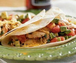 Kelly's Slow Cooker Creamy Chicken Tacos-Gluten Free & Kid Friendly