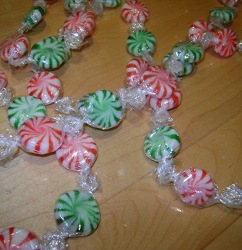 Christmas Candy Garland