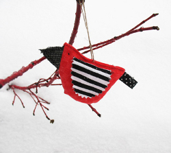 Easy Little Bullfinch Ornament