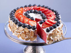 Watermelon Almond Tart Watermelon Almond Tart