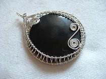 Wire Wrap Woven Pendant Tutorial