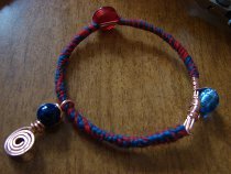 Cooper and Wool Bangle