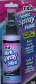 Fabric Spray Paint from Tulip