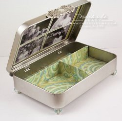 Tin Jewelry Box Tin Jewelry Box