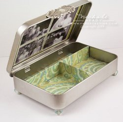 Tin Jewelry Box