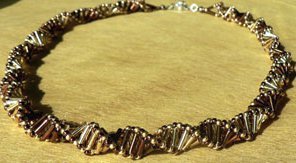 Beaded Spiral Necklace