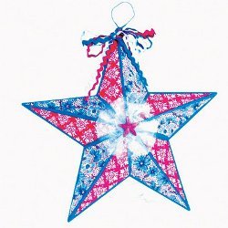 Memorial Day Front Door Star