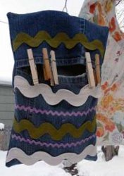 How to Make a Recycled Clothespin Bag