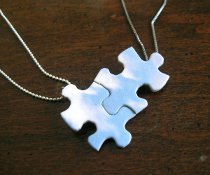 BFF Puzzle Necklace BFF Puzzle Necklace