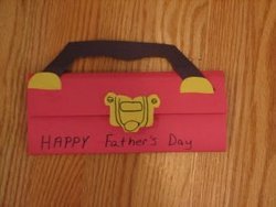Father's Day Tool Box Card