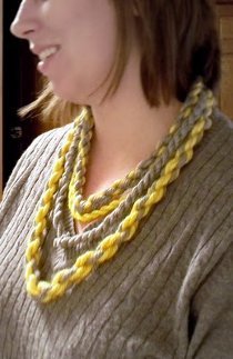 Twisted Yarn Necklace