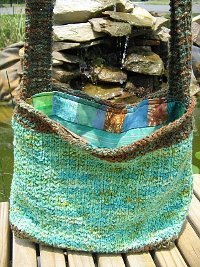 Lined Tote Bag Knitting Pattern