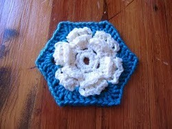 Flower Hexi Baby Afghan Flower Hexi Baby Afghan