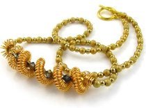 Golden Spiral Necklace