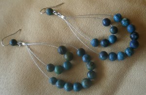 Double Stand Dangle Earrings