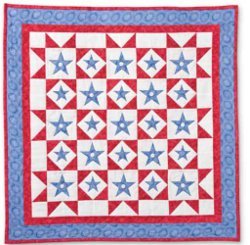 Patriotic Stars Quilt