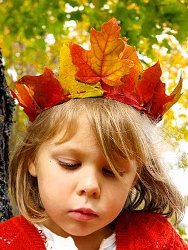 Autumn Leaf Crown