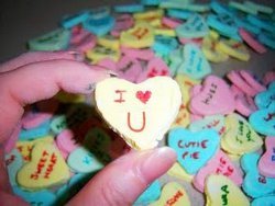 Personalized Valentine Conversation Hearts